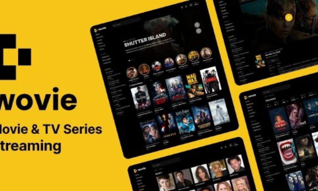 Wovie v1.0.2 – Movie and TV Series Streaming Platform Script