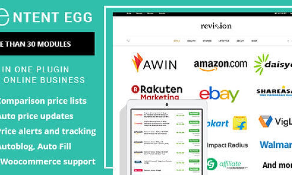 Content Egg v18.16.3 Nulled – All in one Plugin for Affiliate, Price Comparison, Deal Sites