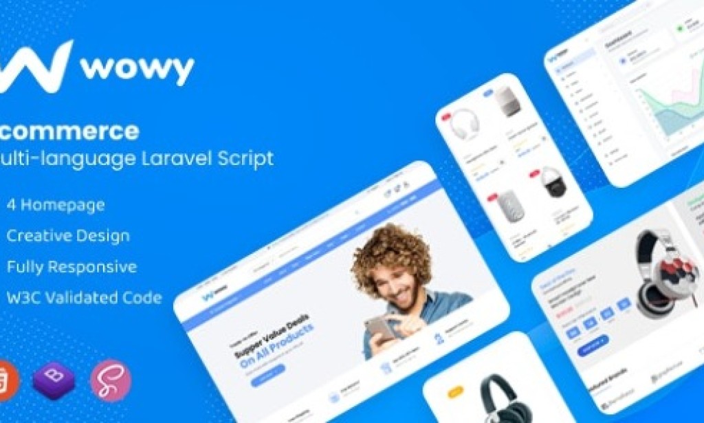 Wowy v1.8 – Multi-language Laravel eCommerce Script Free