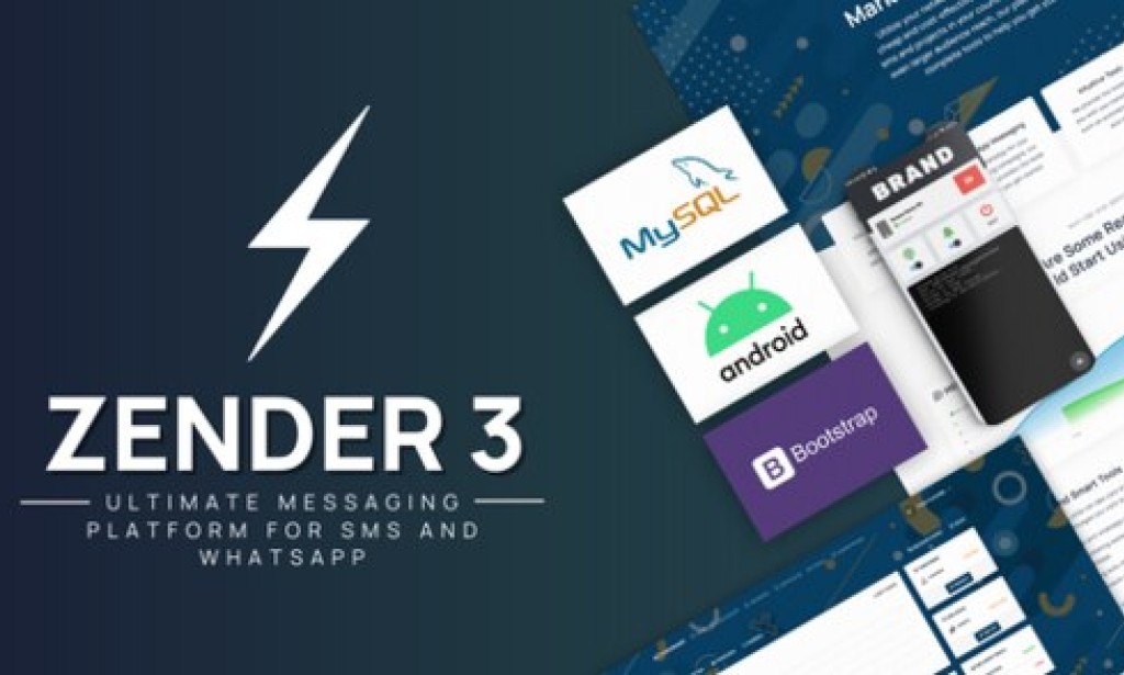 Zender v3.9.3 – AI-Powered WhatsApp & SMS Messaging SaaS for Automation, Chatbots, and Marketing PHP Script