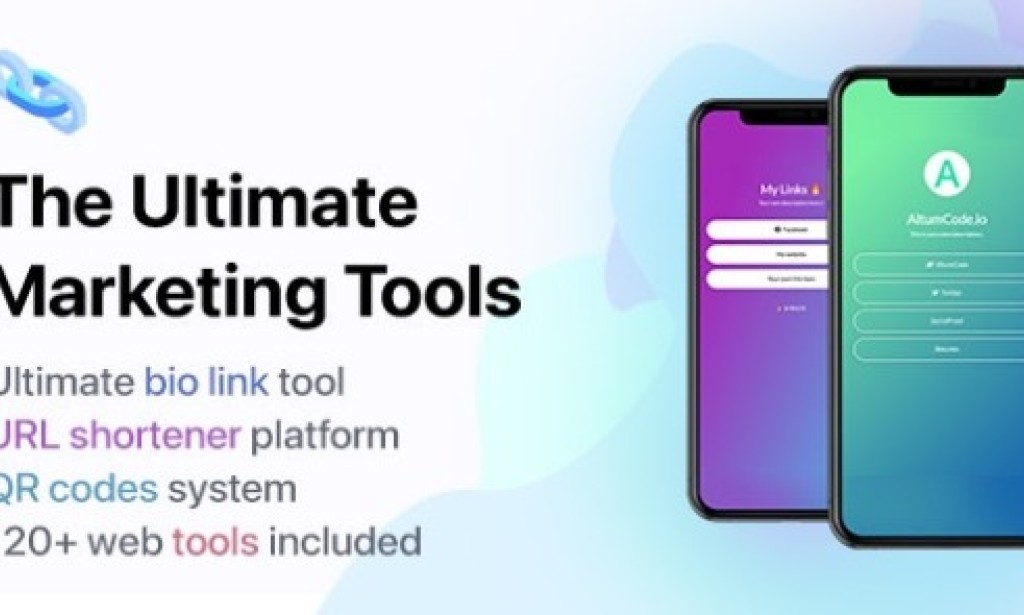 66biolinks v33.0.0 Nulled – Bio Links, URL Shortener, QR Codes & Web Tools (SAAS) Script