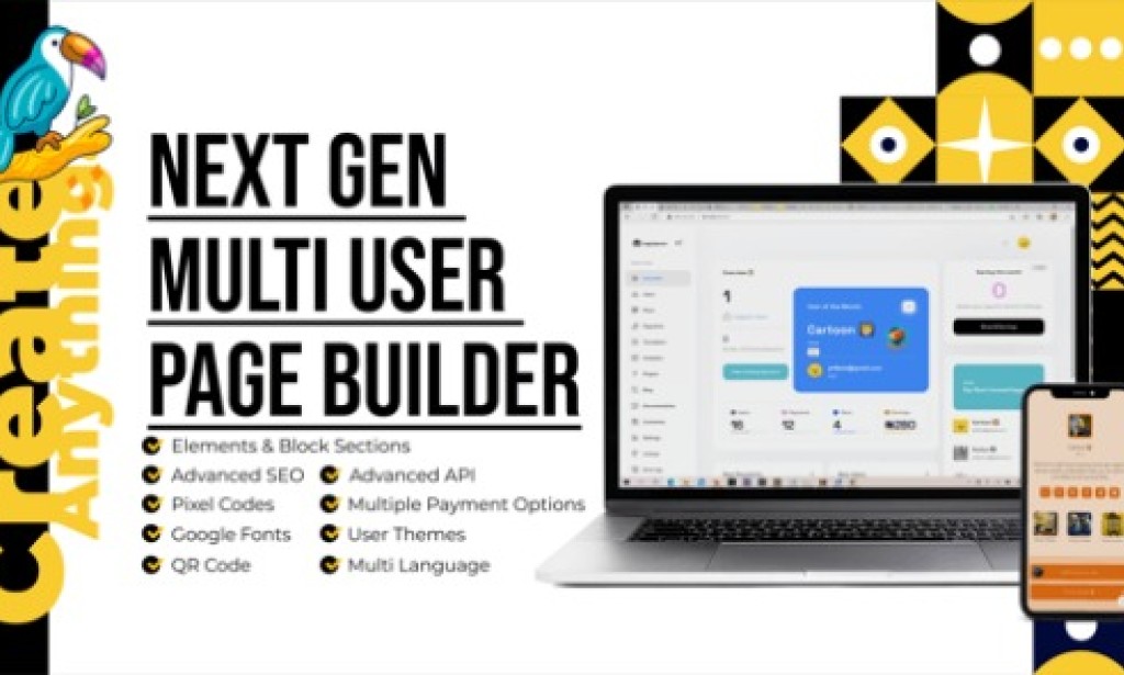 Rio Pages v2.5 Nulled – Next Gen Multi User Page Builder PHP Script