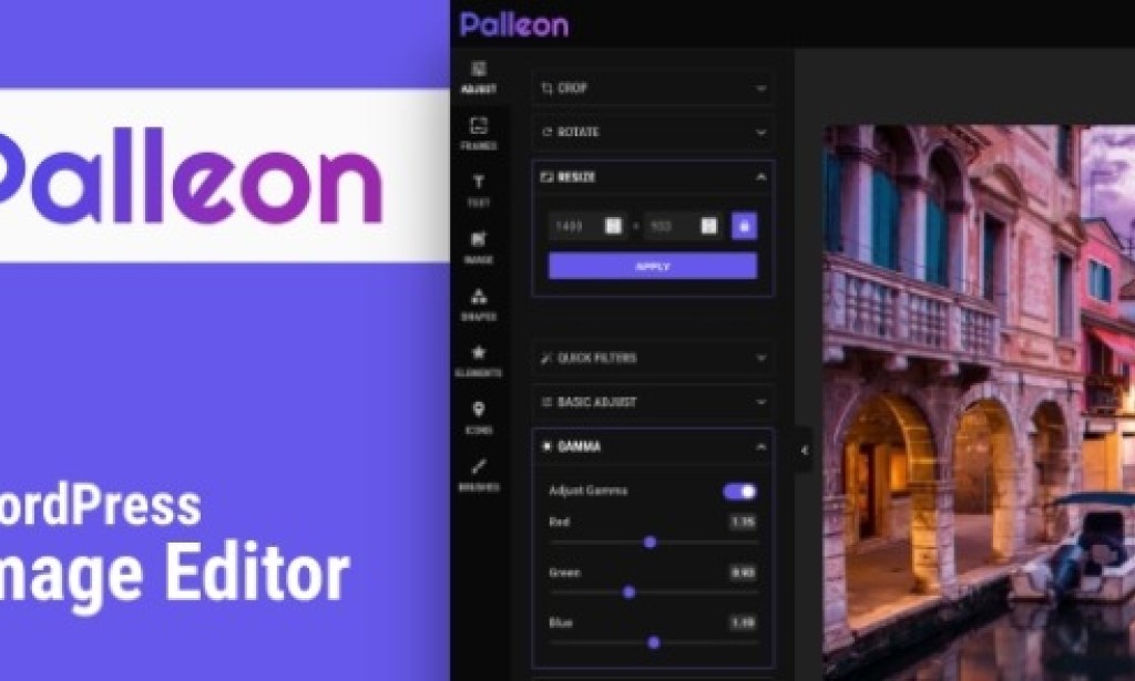 Palleon v3.2.1 – WordPress Image Editor Plugin Free