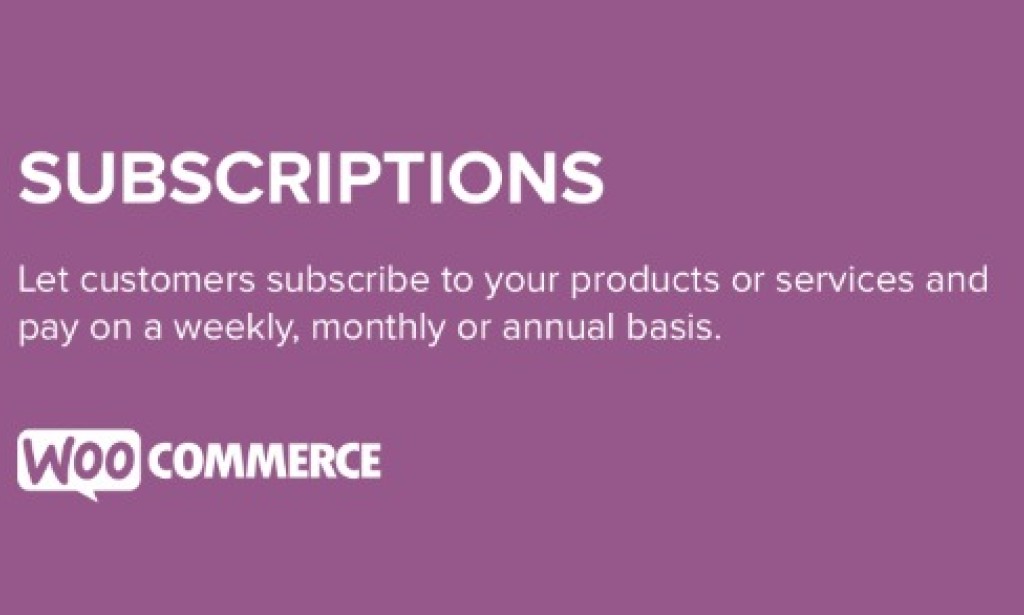 WooCommerce Subscriptions v5.0.1 Plugin